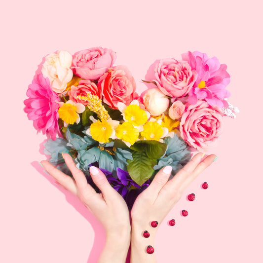 Spring Decor with Preserved Roses