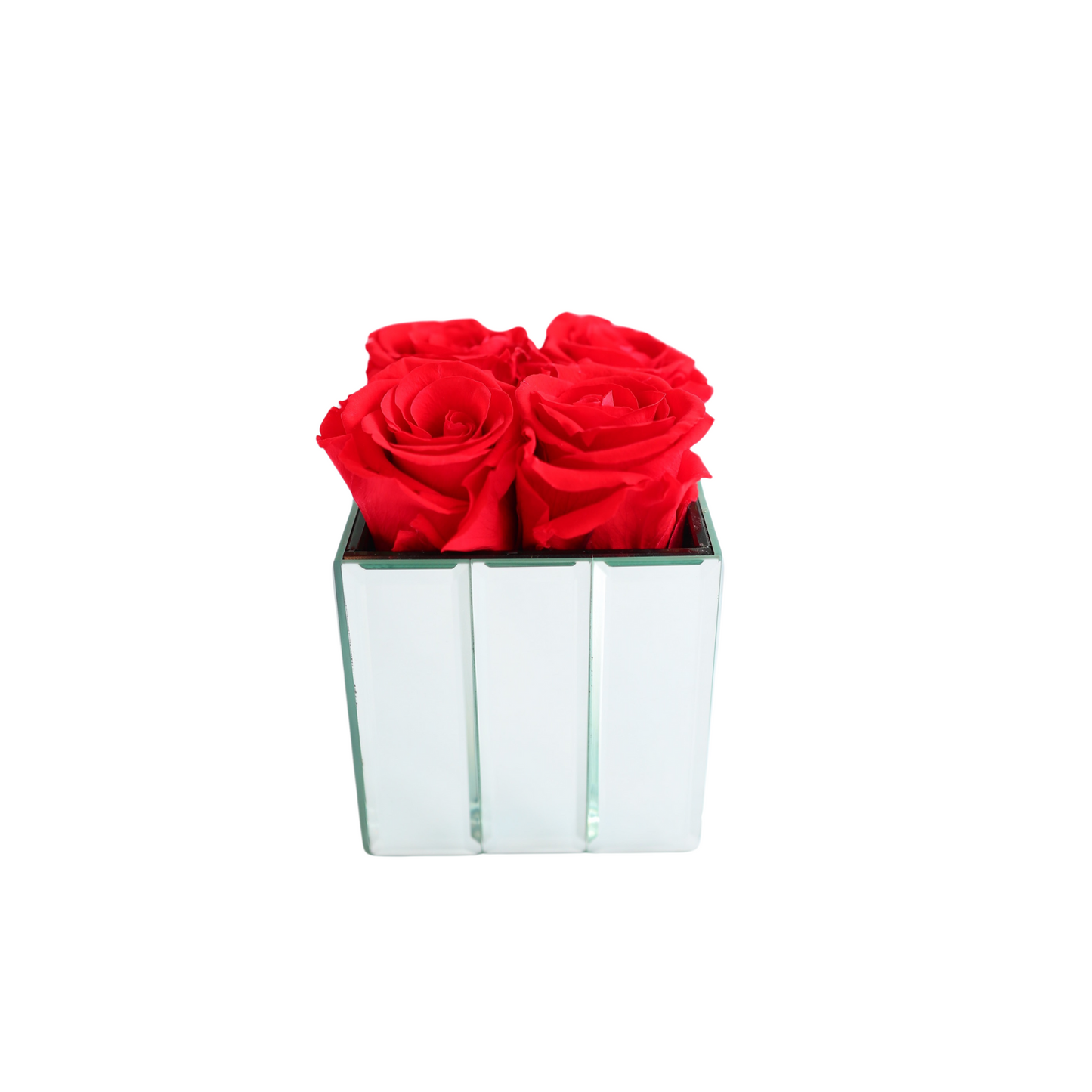 Petite Gatsby Mirrored Rose Centerpiece