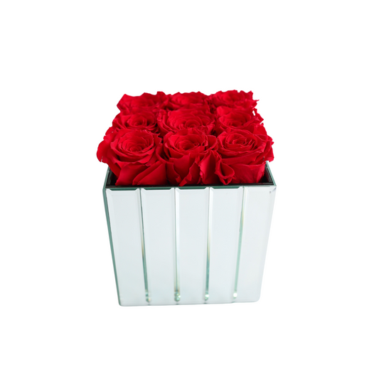 Gatsby Mirrored Rose Centerpiece