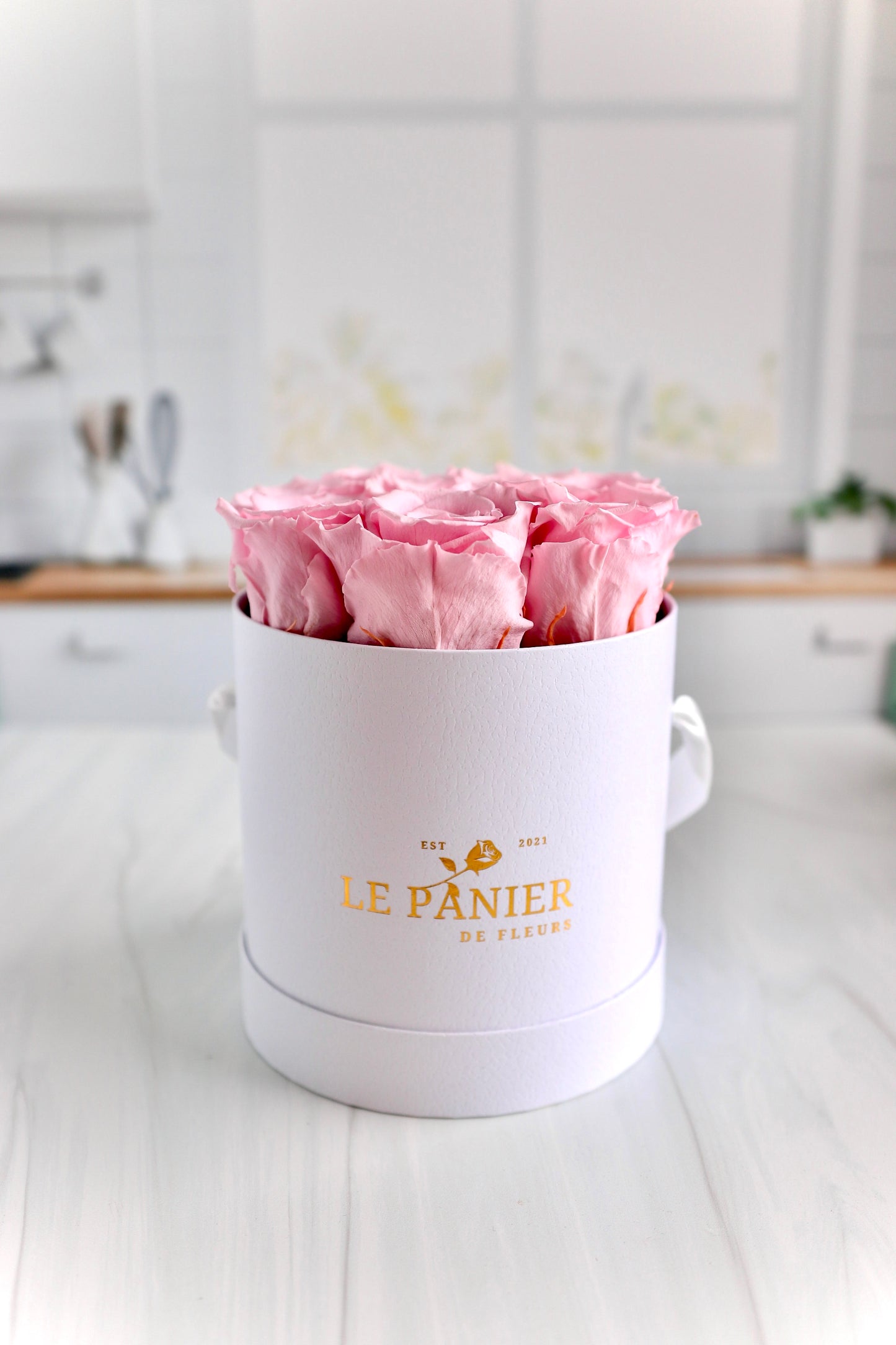 New Baby Personalized Rose Box