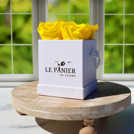 Petite Square Rose Box