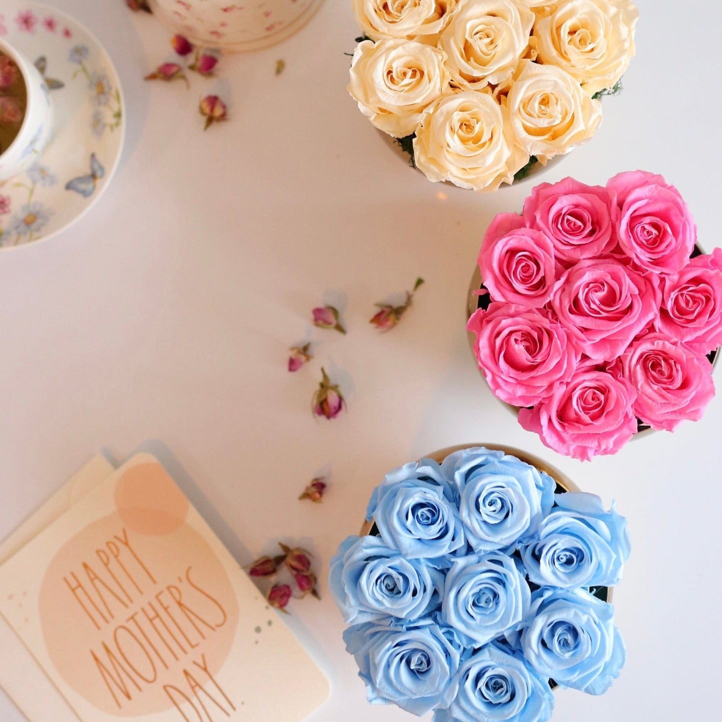 Petite Golden Rose Bowl