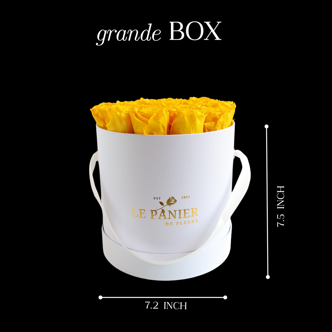 Grande Round Rose Box