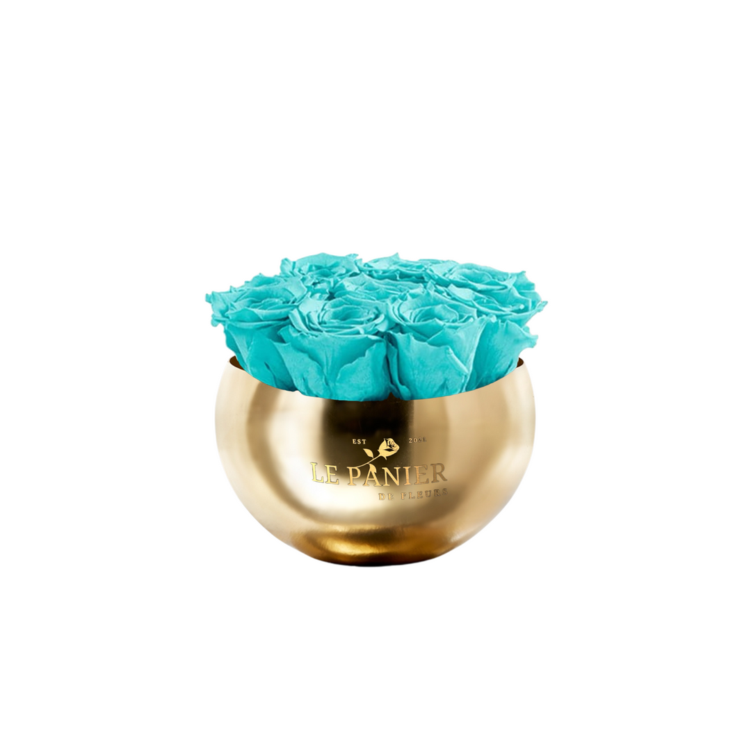 Petite Golden Rose Bowl