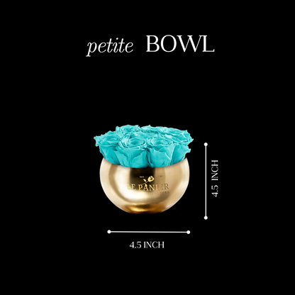 Petite Golden Rose Bowl