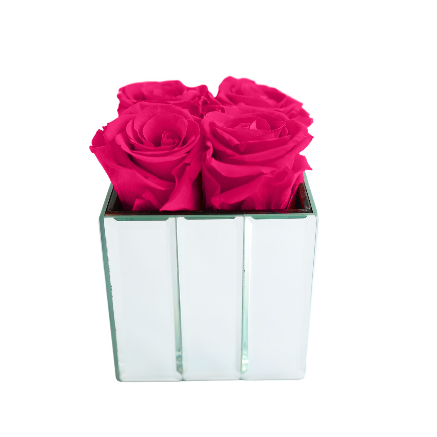 Petite Gatsby Mirrored Rose Centerpiece