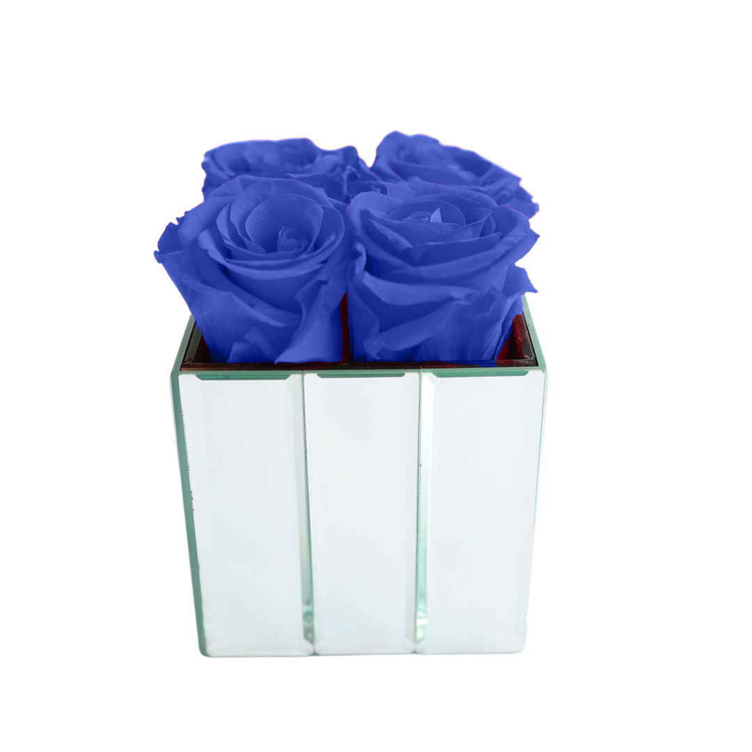 Petite Gatsby Mirrored Rose Centerpiece